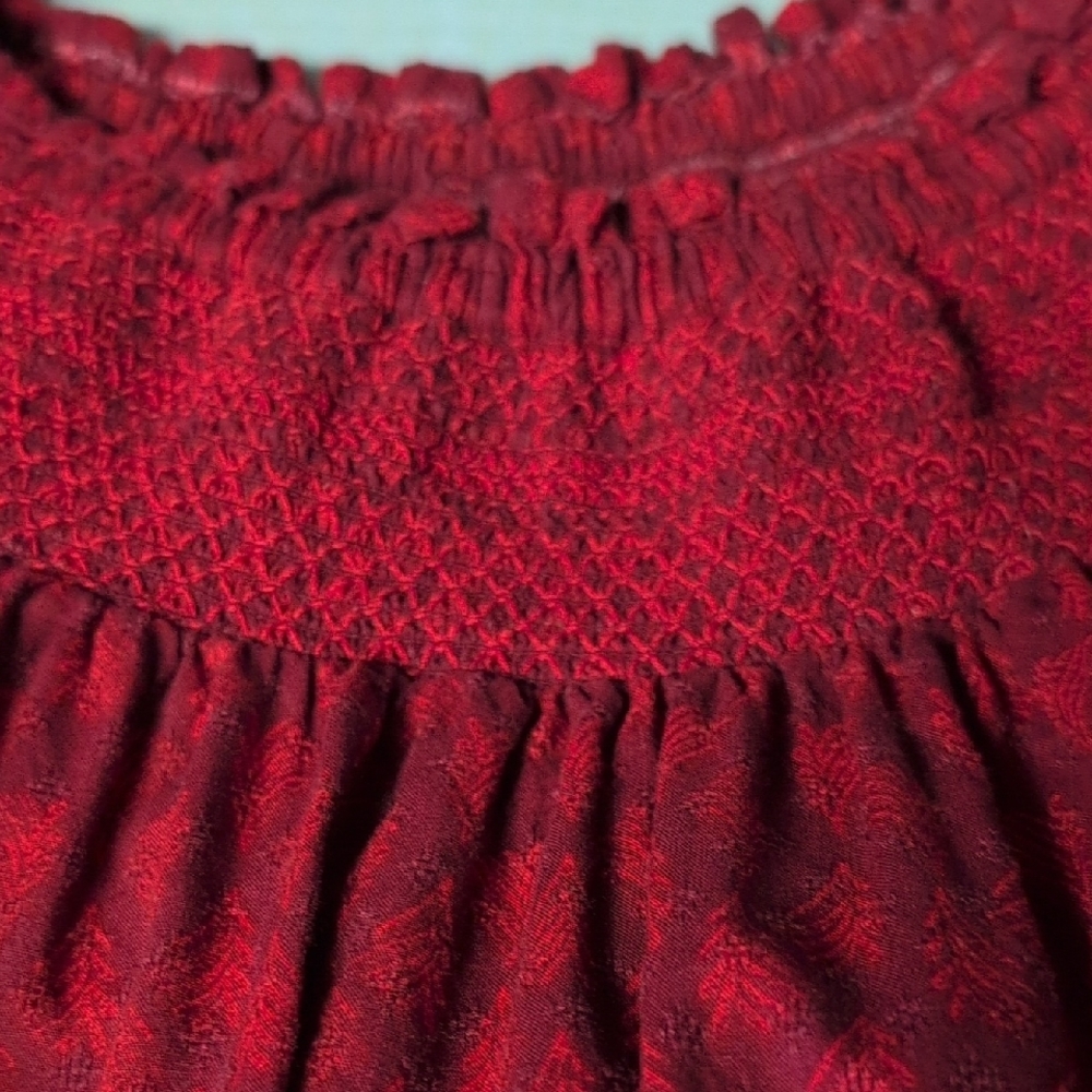 Universal Thread Red Ruffled Smocked Sundress - Picture 7 of 12